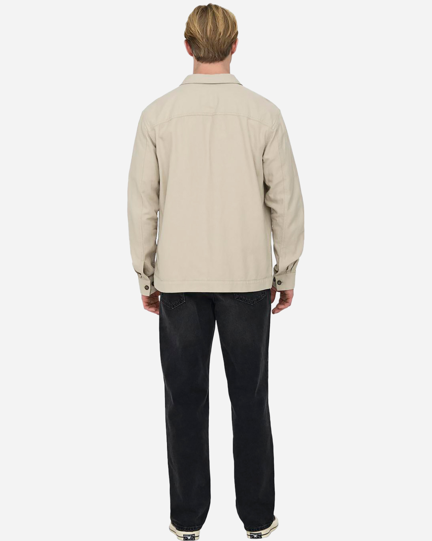 Camicia ONLY & SONS KENNET M - Beige - 4 | Cisalfa Sport